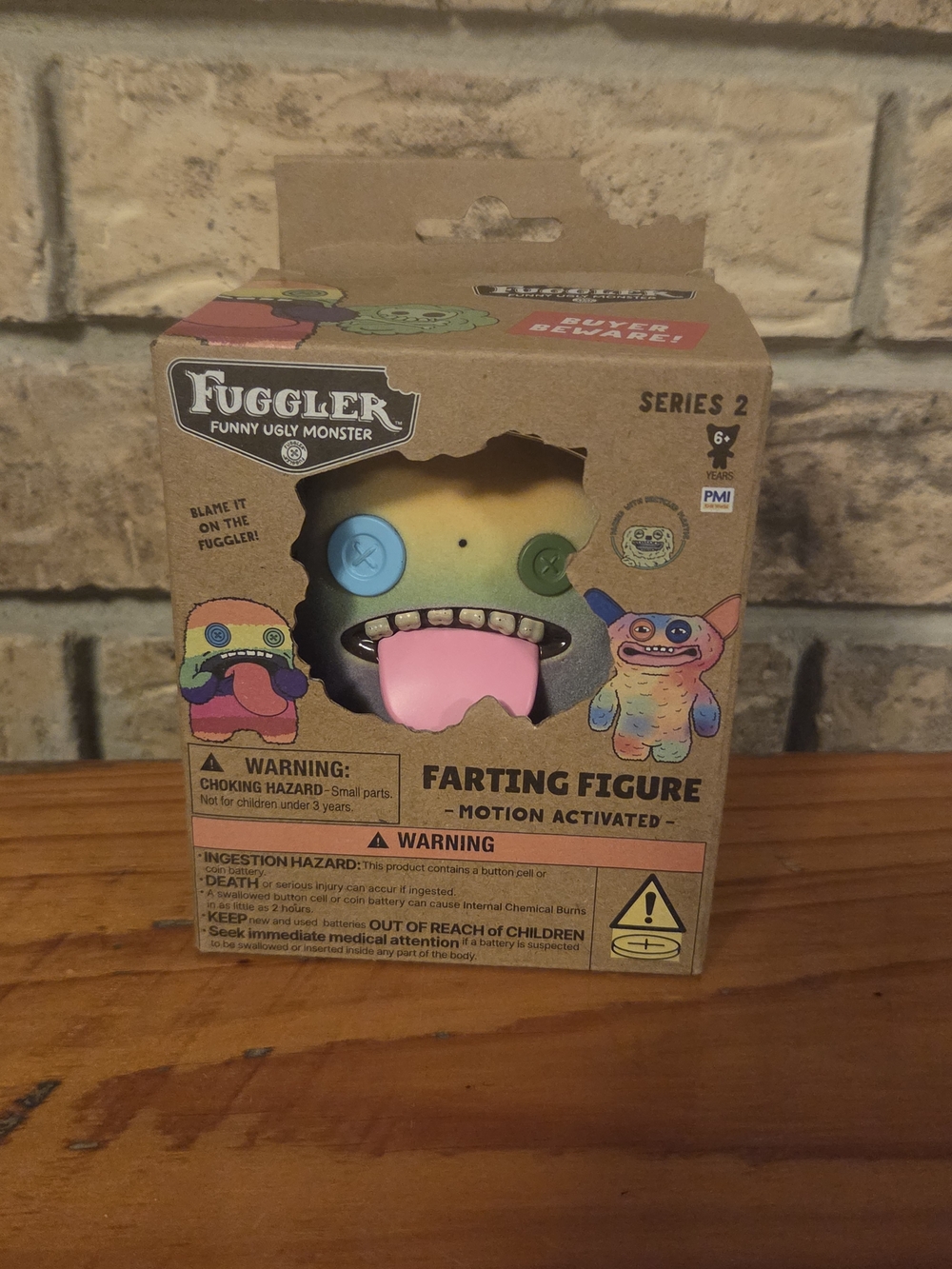 Series 2 Rainbow Farting Figure - Motion Activated Kids Toy